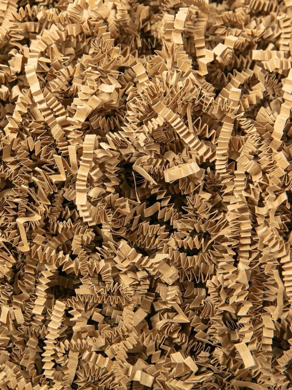 1/2 LB Crinkle Paper Filler 8 oz Brown Shredded Paper for Gift Box